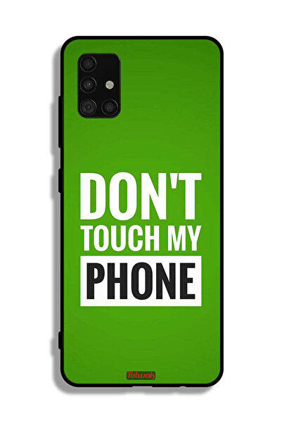 Tolwak Samsung Galaxy A51 4G Protective Case Cover Do Not Touch My Phone