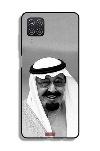 Tolwak غطاء حماية لهاتف سامسونج جالكسي A12 صورة الملك عبد الله مبتسمًا