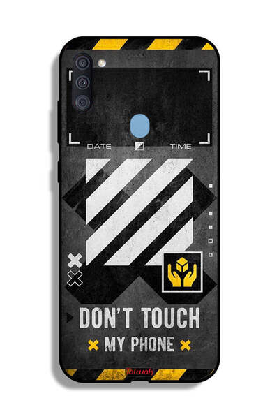 Tolwak Samsung Galaxy A11 Protective Case Cover Do Not Touch My Phone