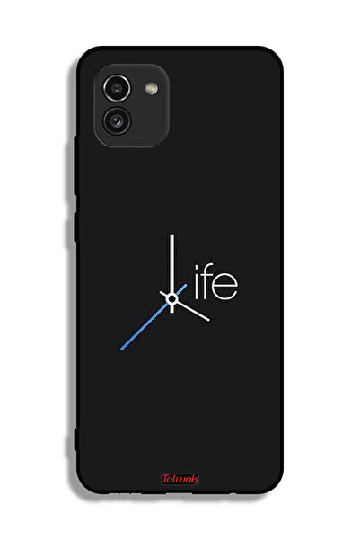 Tolwak غطاء حماية من سامسونج جالكسي A03 لايف كلوك