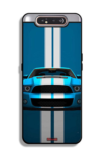 Tolwak Samsung Galaxy A80 Protective Case Cover Car Abstract Art