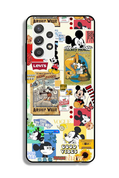 Tolwak Samsung Galaxy M32 5G Protective Case Cover Chose Happy And Stickers