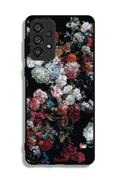 Tolwak غطاء حماية لهاتف سامسونج جالاكسي A73 5G بنقشة ورود عتيقة