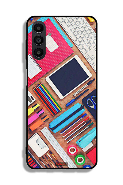 Tolwak Samsung Galaxy A13 5G Protective Case Cover Girl Hobby Desk