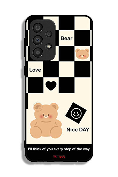 Tolwak غطاء حماية لهاتف سامسونج جالكسي A33 5G سأفكر فيك في كل خطوة على الطريق