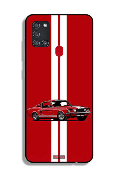 Tolwak Samsung Galaxy A21s Protective Case Cover Vintage Car Abstract Art