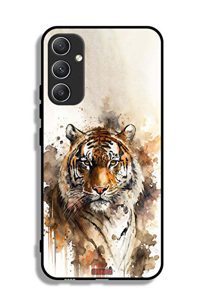 Tolwak غطاء حماية لهاتف Samsung Galaxy A34 5G بنقشة فن تجريدي من جلد الفهد