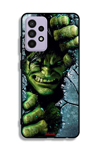 Tolwak غطاء حماية لهاتف سامسونج جالكسي A52 بتصميم هالك المذهل