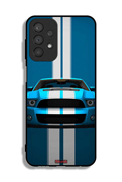 Tolwak Samsung Galaxy A23 Protective Case Cover Car Abstract Art