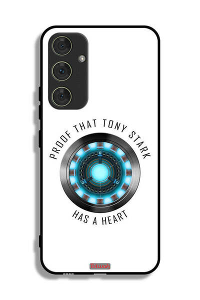 Tolwak غطاء حماية لهاتف Samsung Galaxy A54 5G دليل على أن توني ستارك لديه قلب