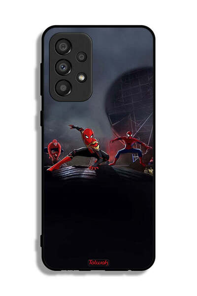 Tolwak Samsung Galaxy A33 5G Protective Case Cover Three Spiders