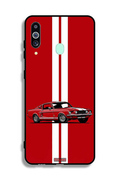 Tolwak Samsung Galaxy M40 Protective Case Cover Vintage Car Abstract Art