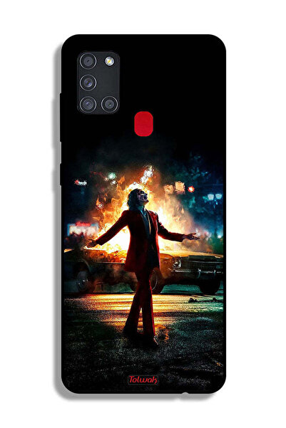 Tolwak غطاء حماية لهاتف Samsung Galaxy A21s - وضع الجوكر السعيد