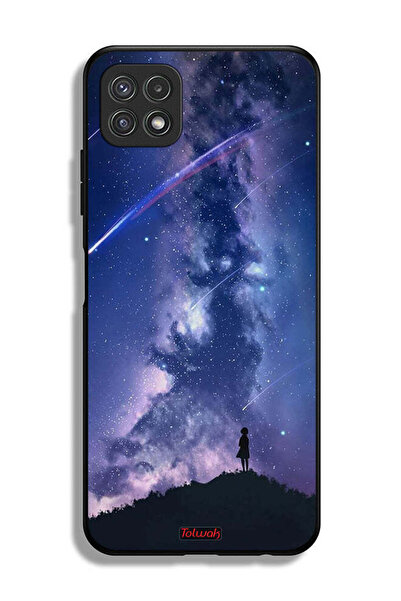 Tolwak Samsung Galaxy A22 5G Protective Case Cover Moving Stars