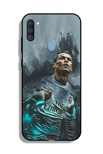 Tolwak غطاء حماية لهاتف سامسونج جالاكسي A11 برسومات كريستيانو رونالدو