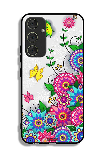 Tolwak غطاء حماية لهاتف سامسونج جالاكسي A54 5G بنقشة زهور ماندالا