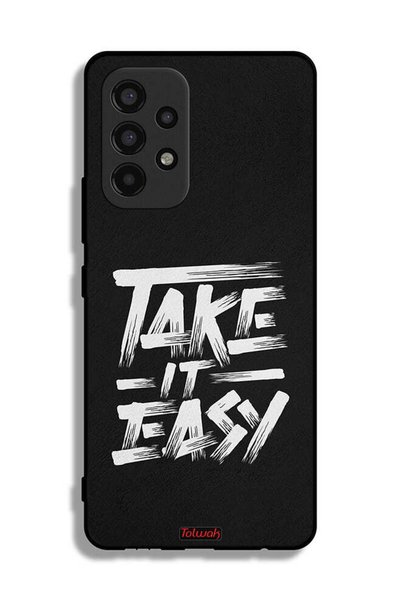 Tolwak Samsung Galaxy A53 5G Protective Case Cover Take It Easy