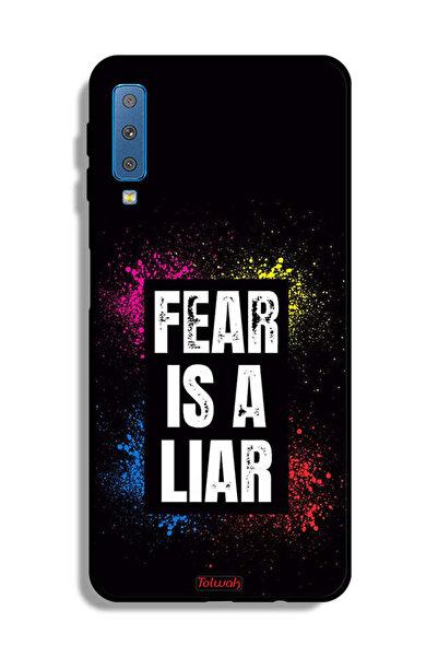 Tolwak غطاء حماية لهاتف Samsung Galaxy A7 (2018) - الخوف كاذب