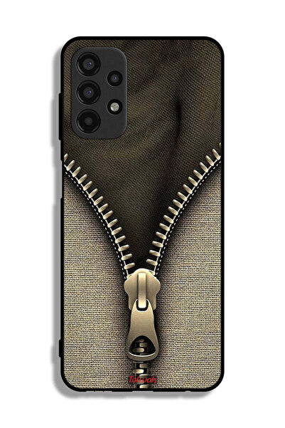 Tolwak Samsung Galaxy A13 4G Protective Case Cover Zip Pattern
