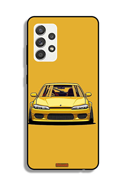 Tolwak Samsung Galaxy M32 5G Protective Case Cover Car Art