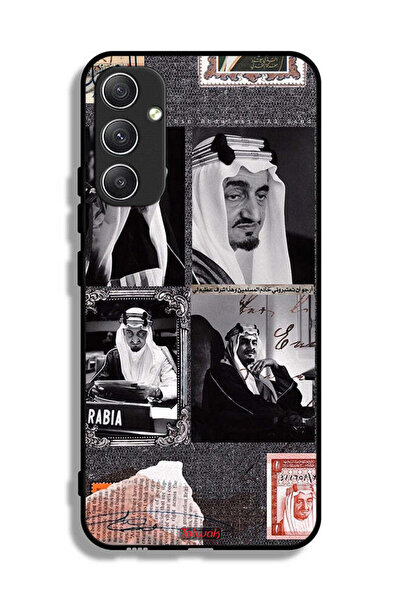 Tolwak غطاء حماية لهاتف سامسونج جالاكسي A34 5G، ملصق الملك فيصل العتيق