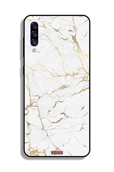 Tolwak غطاء حماية لهاتف سامسونج جالاكسي A50 بنمط رخامي