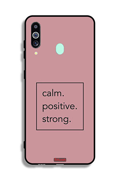 Tolwak غطاء حماية لهاتف سامسونج جالكسي A60 - هادئ، إيجابي، قوي