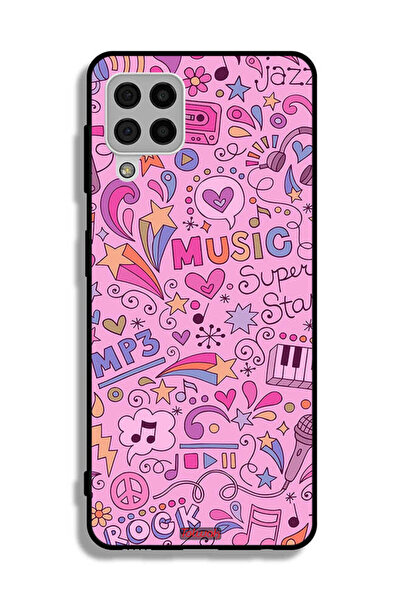 Tolwak غطاء حماية لهاتف Samsung Galaxy A22 4G مع علامات موسيقية
