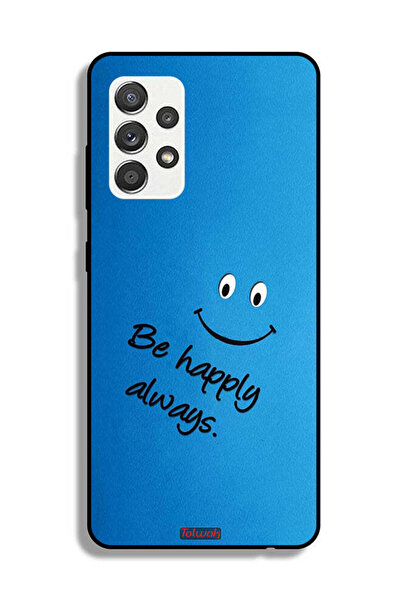 Tolwak غطاء حماية لهاتف سامسونج جالكسي M32 5G كن سعيدًا دائمًا