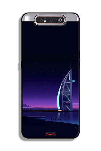 Tolwak غطاء حماية لهاتف سامسونج جالكسي A80 - فن برج العرب الرقمي