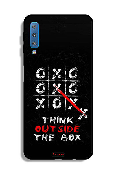 Tolwak غطاء حماية لهاتف Samsung Galaxy A7 (2018) - فكر خارج الصندوق