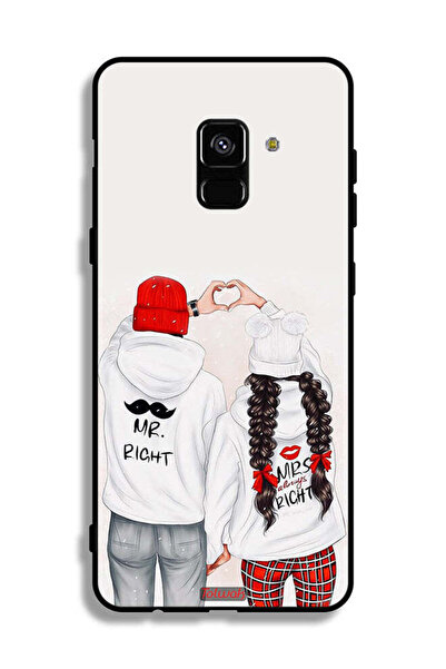 Tolwak غطاء حماية لهاتف Samsung Galaxy A8 Plus (2018) - يمين ويمين دائمًا