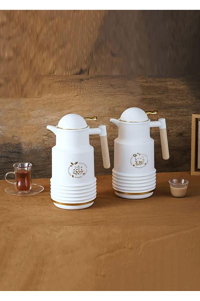 DVINA 2-piece thermos set for tea and coffee, 1 liter capacity, multiple colors