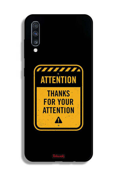 Tolwak غطاء حماية لهاتف Samsung Galaxy A70 شكرًا على الاهتمام