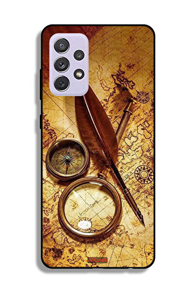 Tolwak غطاء حماية بتصميم بوصلة عتيقة من سامسونج جالكسي A72 5G