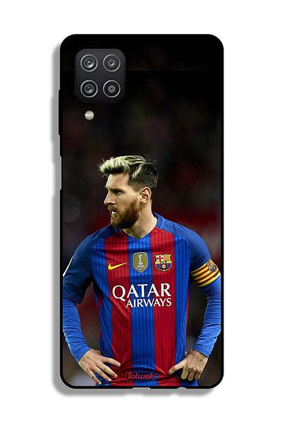 Tolwak غطاء حماية لهاتف سامسونج جالاكسي M12 ميسي برشلونة