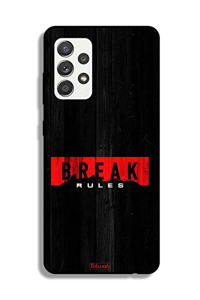 Tolwak Samsung Galaxy M32 5G Protective Case Cover Break Rules
