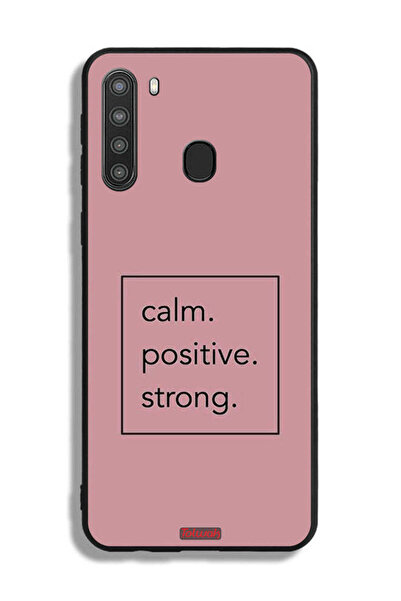 Tolwak غطاء حماية لهاتف سامسونج جالكسي A21 - هادئ، إيجابي، قوي