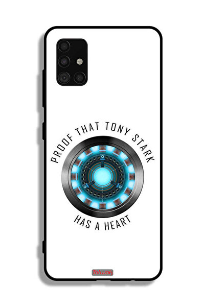 Tolwak غطاء حماية لهاتف Samsung Galaxy A51 4G دليل على أن توني ستارك لديه قلب