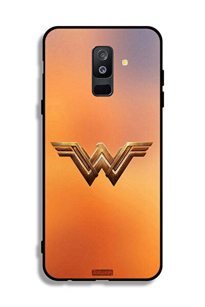 Tolwak غطاء حماية لهاتف Samsung Galaxy A6 Plus (2018) بشعار Wonder Women