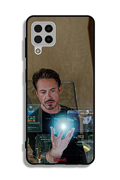 Tolwak غطاء حماية لهاتف سامسونج جالاكسي A22 4G بتصميم الرجل الحديدي