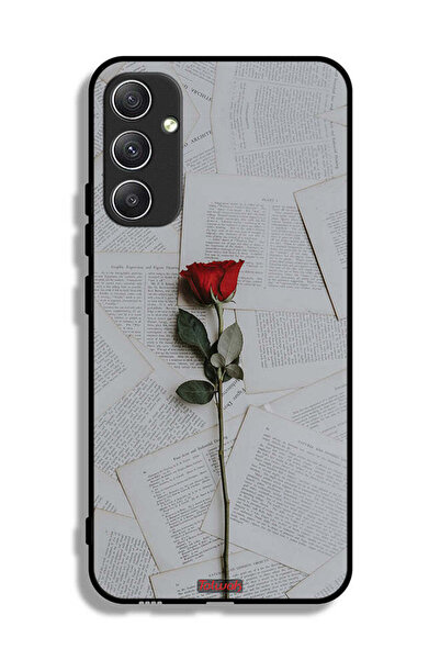 Tolwak غطاء حماية لهاتف سامسونج جالاكسي A34 5G وردي على ورق