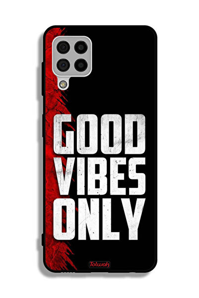 Tolwak غطاء حماية لهاتف سامسونج جالكسي A22 4G - Good Vibes Only
