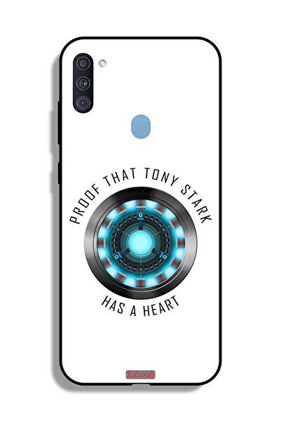 Tolwak غطاء حماية لهاتف Samsung Galaxy A11 دليل على أن توني ستارك لديه قلب