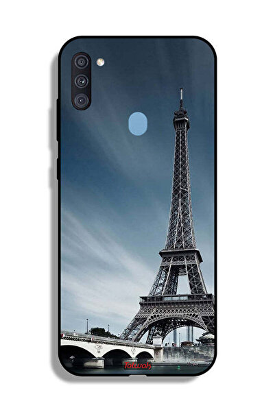 Tolwak Samsung Galaxy A11 Protective Case Cover Eiffel Tower