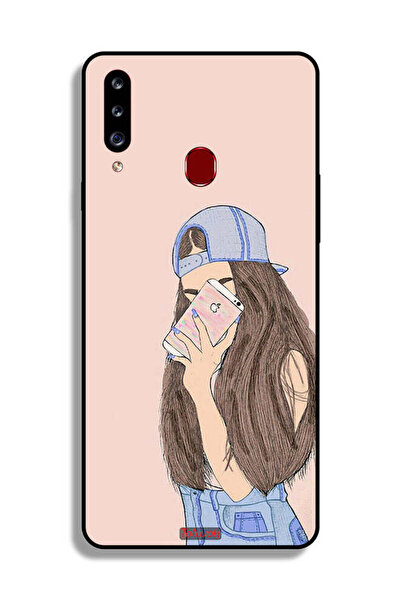 Tolwak غطاء حماية لهاتف Samsung Galaxy A20s لالتقاط صور سيلفي