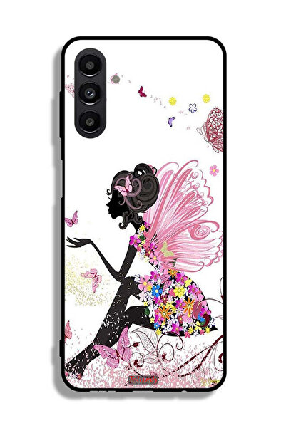 Tolwak Samsung Galaxy A13 5G Protective Case Cover Butterfly Girl Artwork
