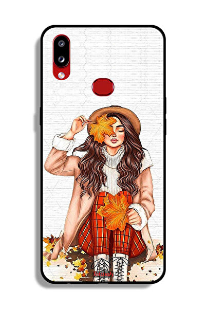 Tolwak غطاء حماية لهاتف سامسونج جالكسي A10s يحمل صورة أوراق الخريف