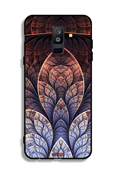 Tolwak غطاء حماية سامسونج جالكسي A6 بلس (2018) غطاء واقي زهري تجريدي كسوري تج...