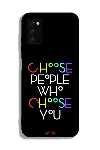 Tolwak Samsung Galaxy A03s Protective Case Cover Choose People Who Choose You